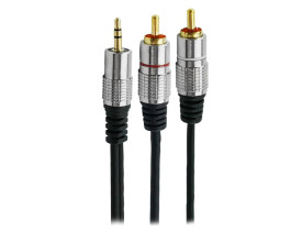 Cabo P2 M Estereo X 2 Rca M 2,0 Metros 018-0702 Pix - 1