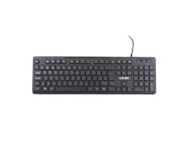 Teclado Usb Com Fio Abnt2 Preto Tc100 Vinik - 1