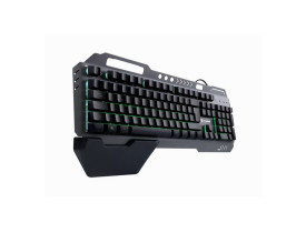 Teclado Usb Com Fio Gamer Armor Com Led Rgb Preto Gt500 Abnt2 Vinik - 1